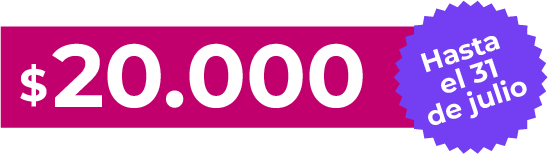 $20.000 hasta el 31 de Julio